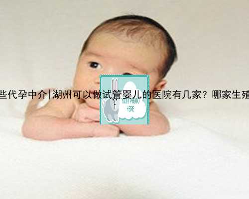 桂林有哪些代孕中介|湖州可以做试管婴儿的医院有几家？哪家生殖科最好？